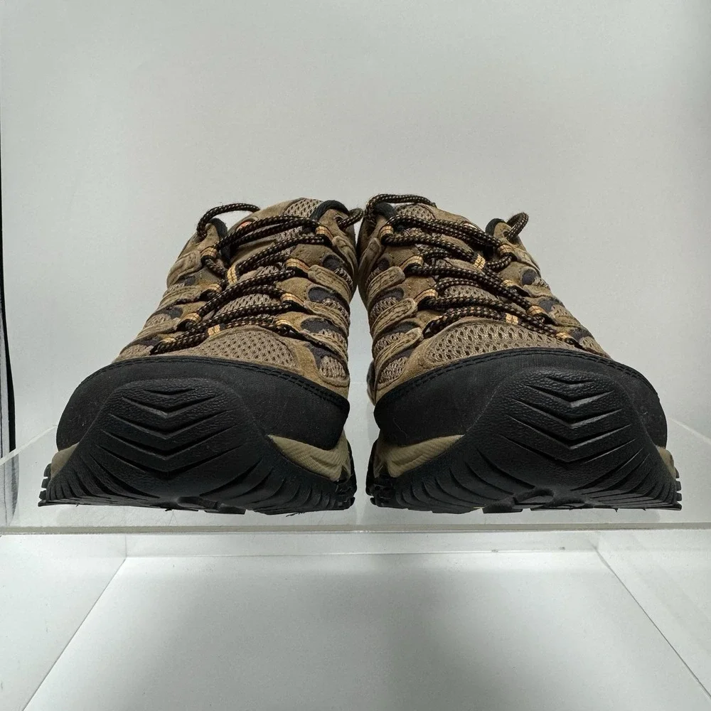 Merrell Moab Waterproof Low Hiking Shoes Brown JI35617 Men's Size 9.5